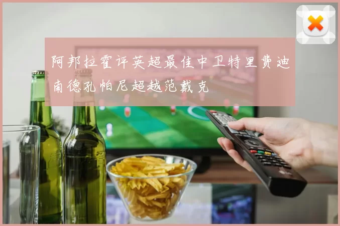 阿邦拉霍评英超最佳中卫特里费迪南德孔帕尼超越范戴克