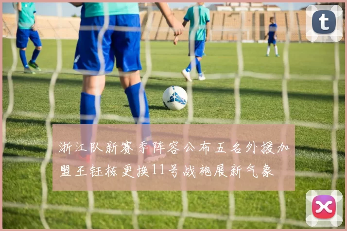 浙江队新赛季阵容公布五名外援加盟王钰栋更换11号战袍展新气象